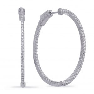 1.5 Inch Securehinge Hoop Earring