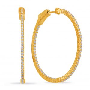 1.5 Inch Securehinge Hoop Earring