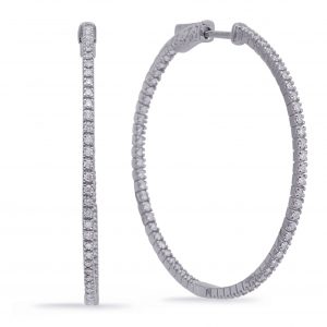 1.60 Inch Securehinge Hoop Earring