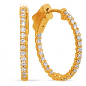 0.80 Inch Securehinge Hoop Earring