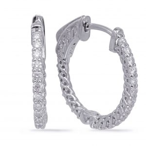 0.80 Inch Securehinge Hoop Earring