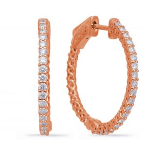 1 Inch Securehinge Hoop Earring