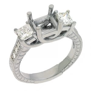 White Gold Engagement Ring