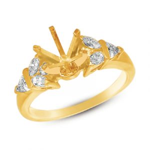 Yellow Gold Engagement Ring