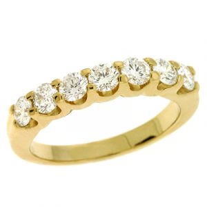 Diamond Band Prong Set