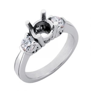 White Gold Engagement Ring