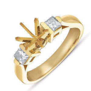 Yellow Gold Engagement Ring