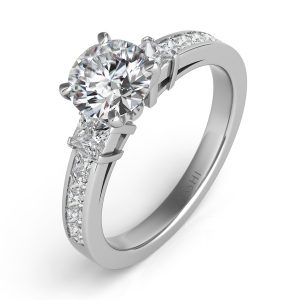 Palladium Engagement Ring