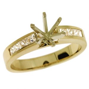 Yellow Gold Engagement Ring