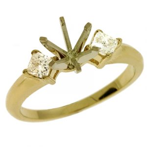 Yellow Gold Engagement Ring