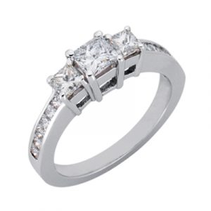 White Gold Engagement Ring