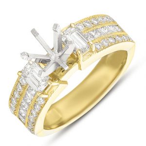 Yellow Gold Engagement Ring