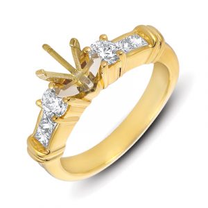 Yellow Gold Engagement Ring