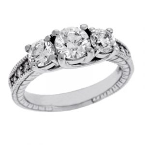 White Gold Engagement Ring