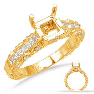 Yellow Gold Engagement Ring