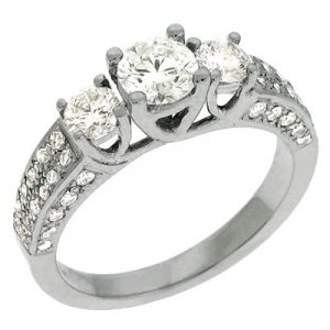 White Gold Engagement Ring