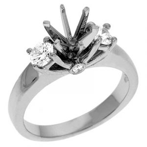 White Gold Engagement Ring