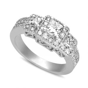 White Gold Fancy Ring