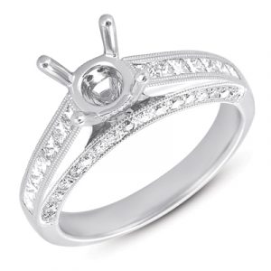 Palladium Engagement Ring