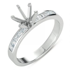 White Gold Engagement Ring