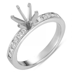 White Gold Engagement Ring