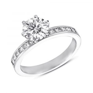 White Gold Engagement Ring