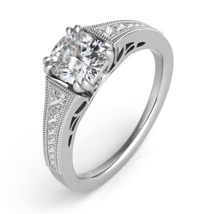 White Gold Engagement Ring