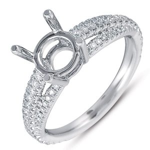 Palladium Engagement Ring