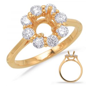 Yellow Gold Engagement Ring