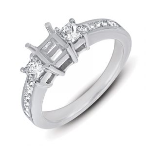 White Gold Engagement Ring