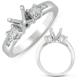 White Gold Engagement Ring