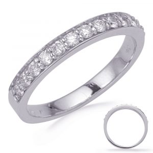 White Gold Wedding Band