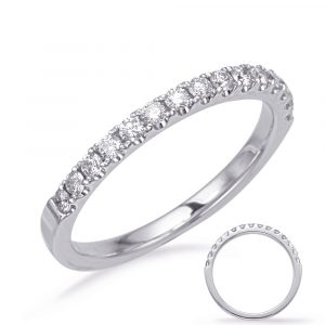 White Gold Wedding Band