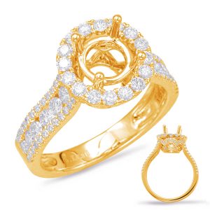 Yellowhalo Engagement Ring