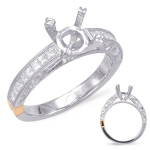 White Gold Engagement Ring