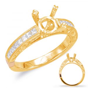 Yellow Gold Engagement Ring