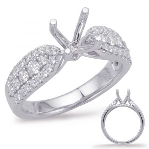 White Gold Engagement Ring