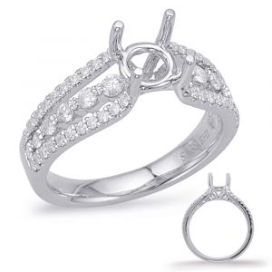 White Gold Engagement Ring