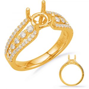 Yellow Gold Engagement Ring