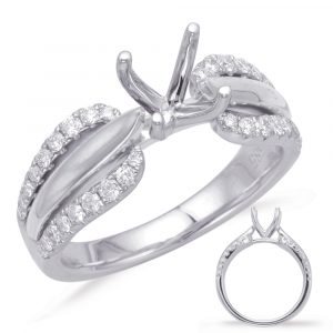 White Gold Engagement Ring