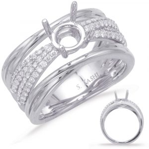 White Gold Engagement Ring