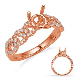 Rose Gold Engagement Ring