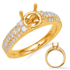 Yellow Gold Engagement Ring