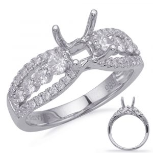 White Gold Engagement Ring