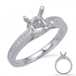 White Gold Engagement Ring