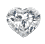 1.38 Carat Heart diamond