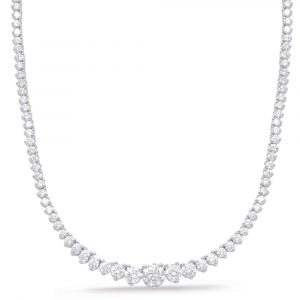 White Gold Diamond Necklace