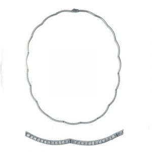 White Gold Diamond Necklace