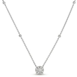 White Gold Diamond Necklace