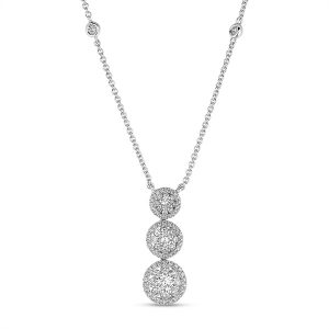 White Gold Diamond Necklace